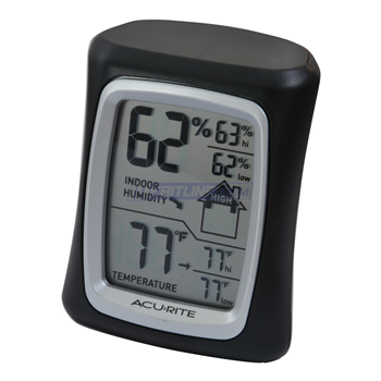 AcuRite 3" Digital Humidity & Temperature Comfort Monitor