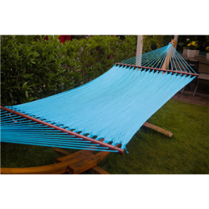 Merax Outdoor Durable Swing Bed Caribean Hammock Chair High Quality Cotton (blue) - $71.99